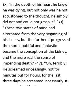 Ivan Ilyich and the 5 Stages of Death